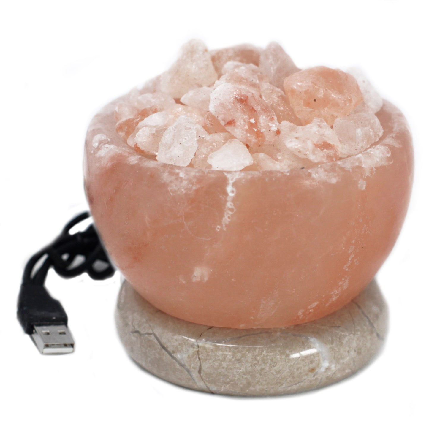 USB Fire Bowl Multicolour Himalayan Salt lamp