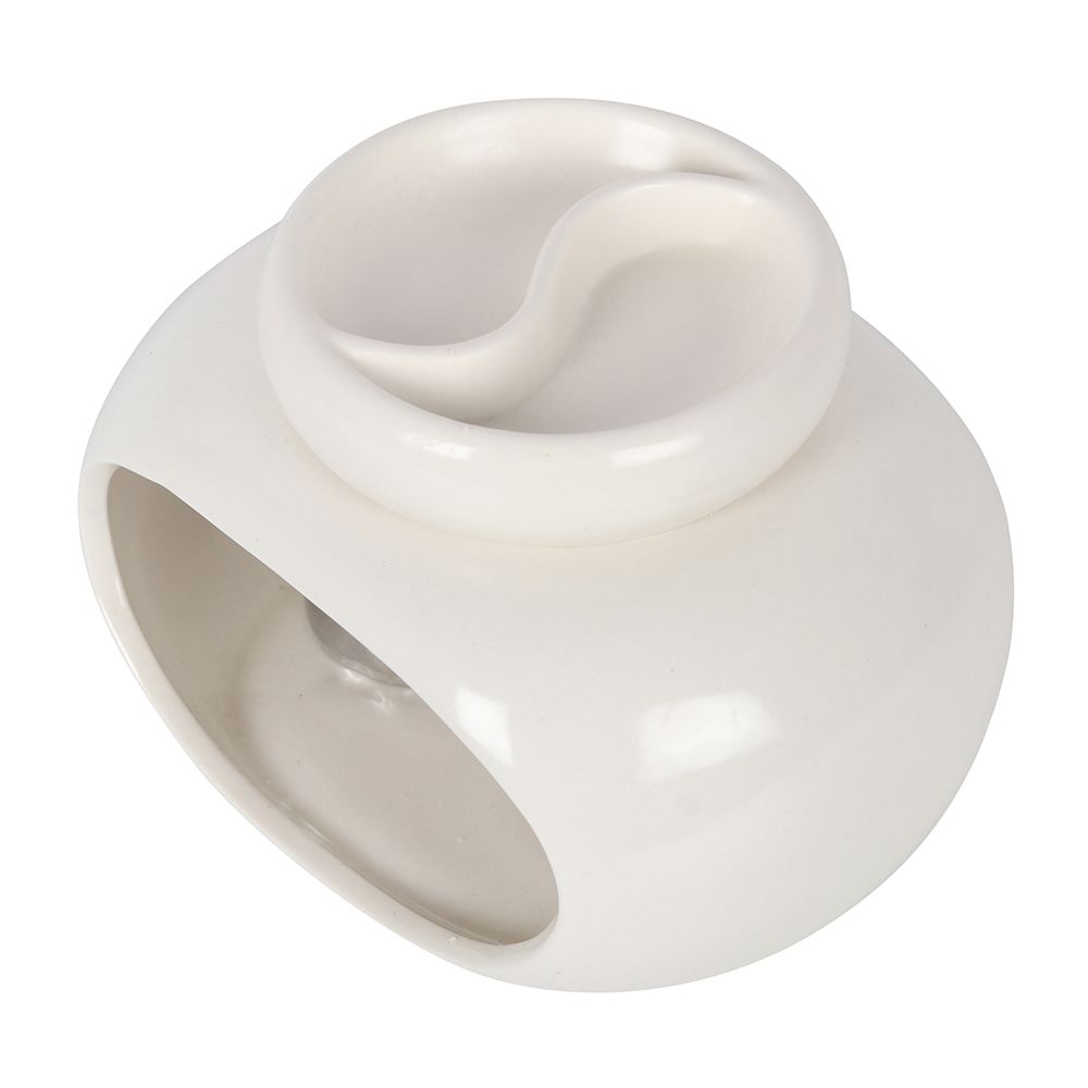 Off White Double Oil/ Wax melt Burner