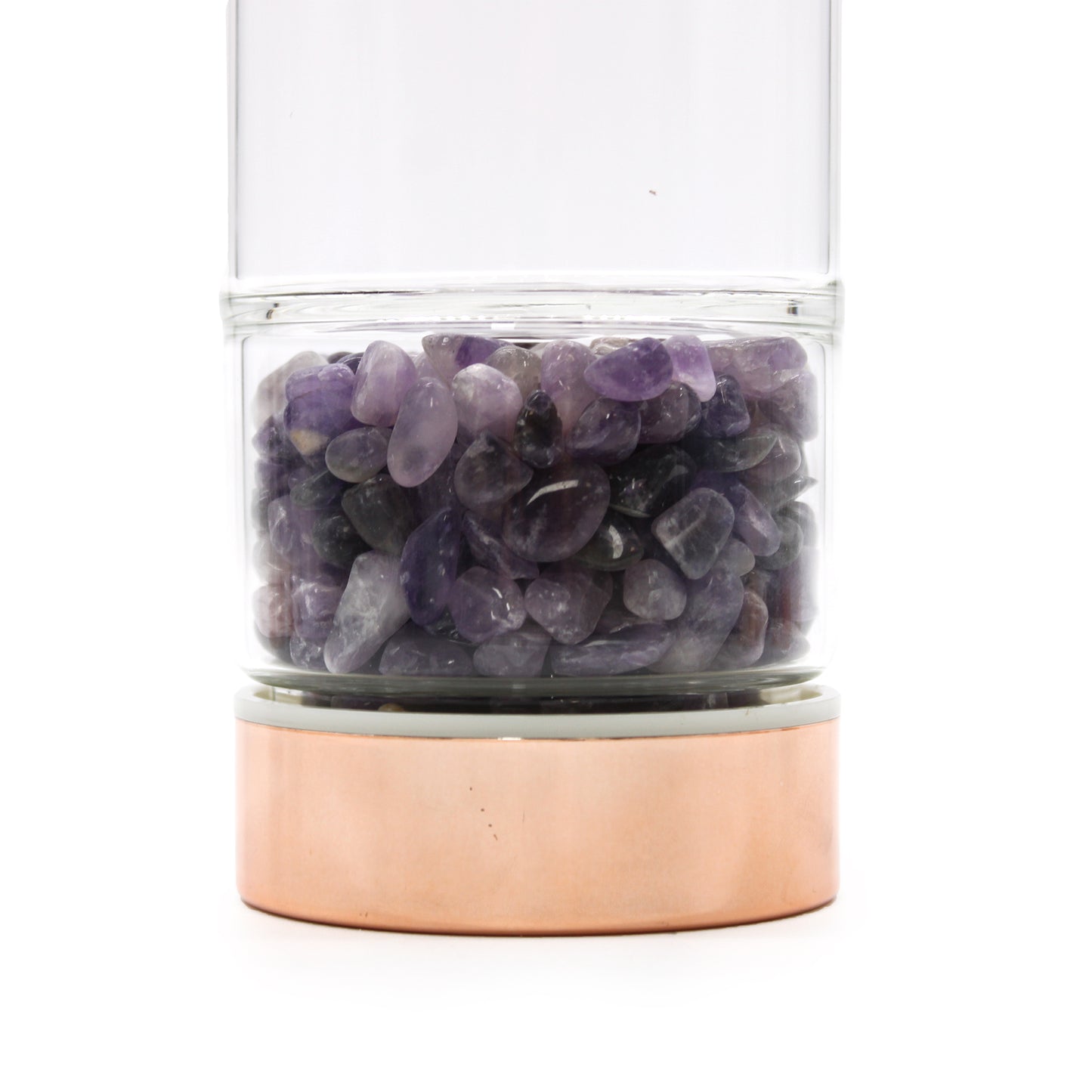 crystal glass tea infuser bottle_Rosebuds Aroma 