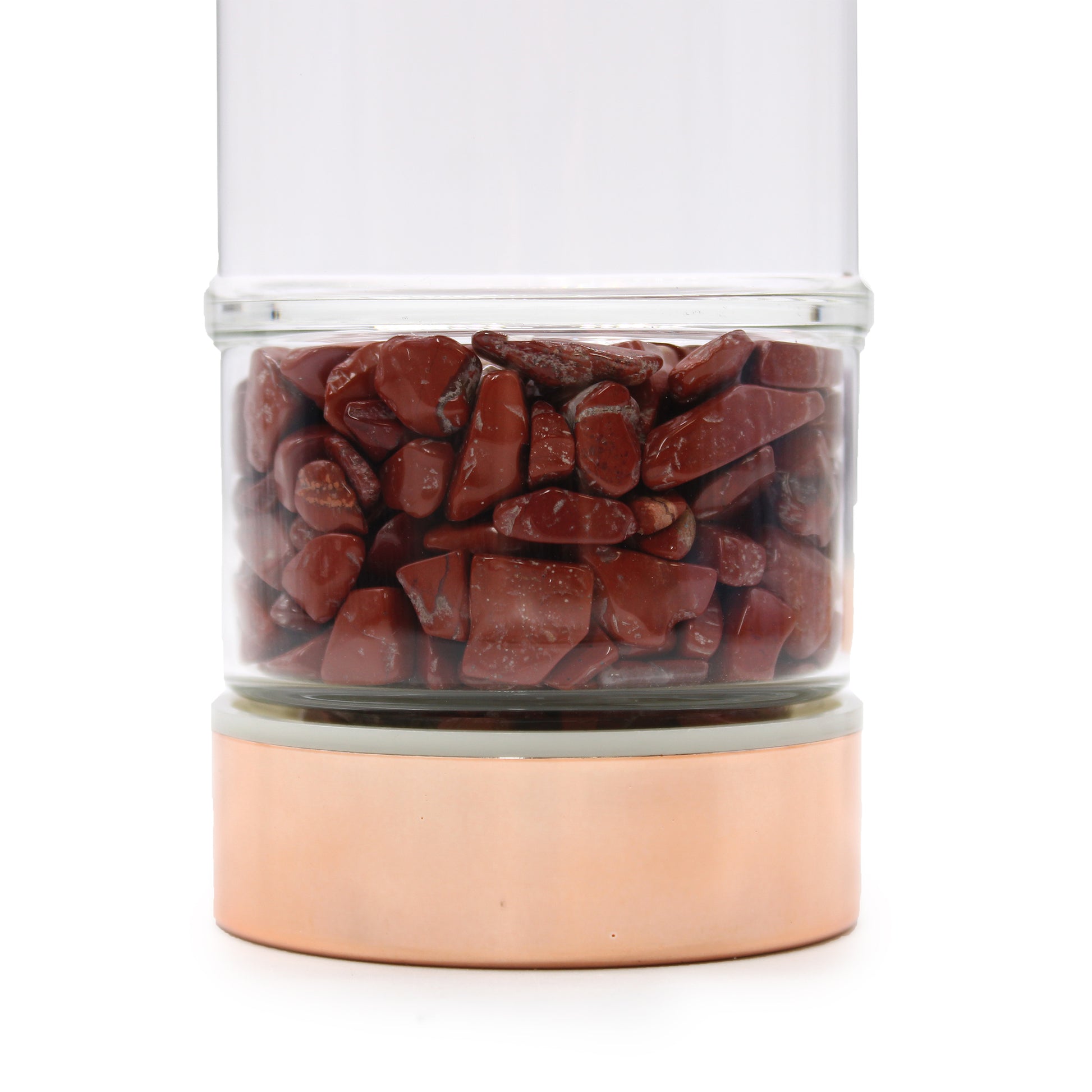 crystal glass tea infuser bottle_Rosebuds Aroma 