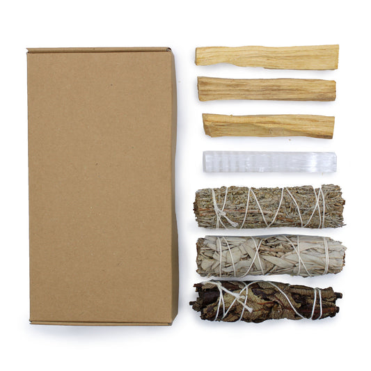 Energy Cleansing & Smudging Kit - Home