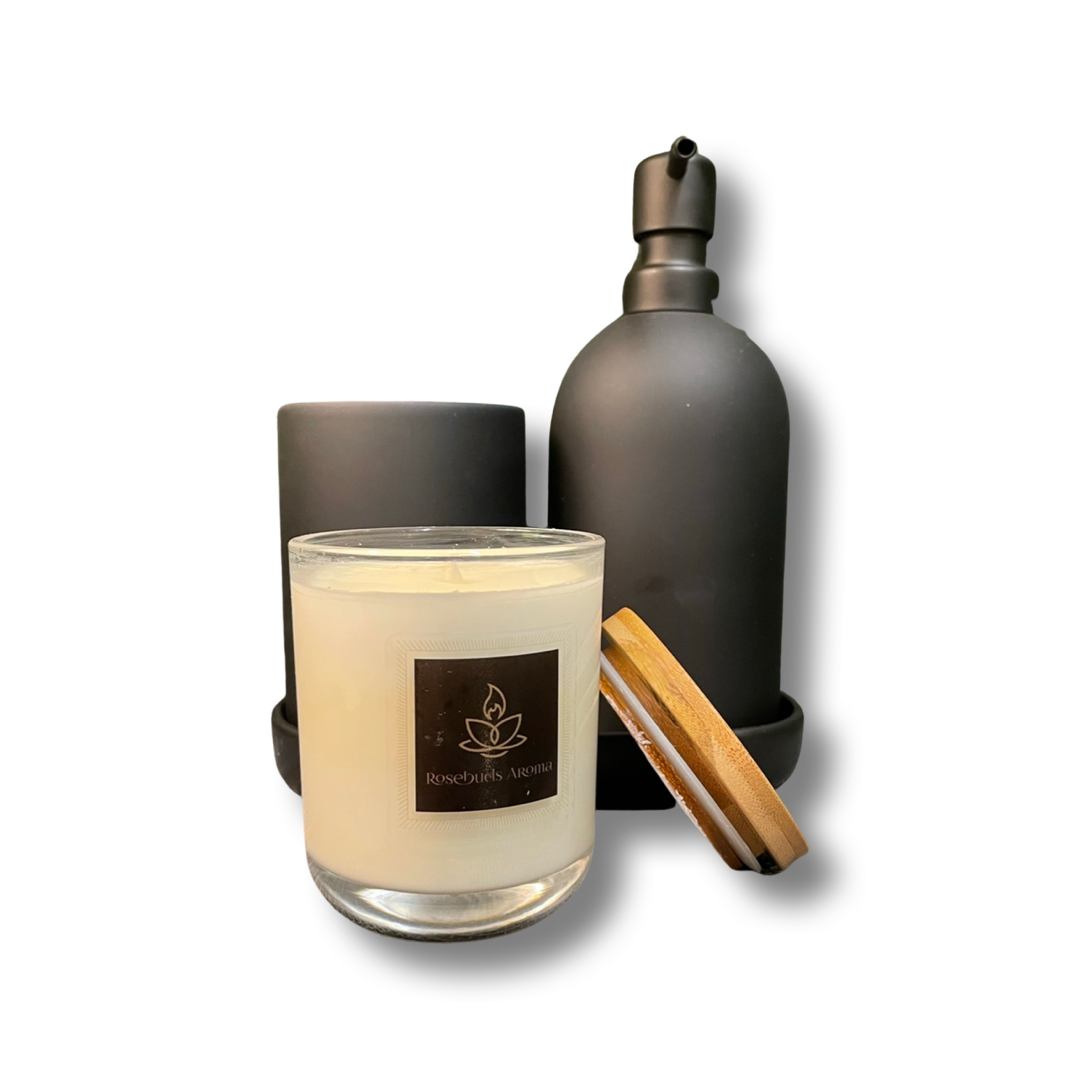 luxury soy candles- Rosebuds aroma