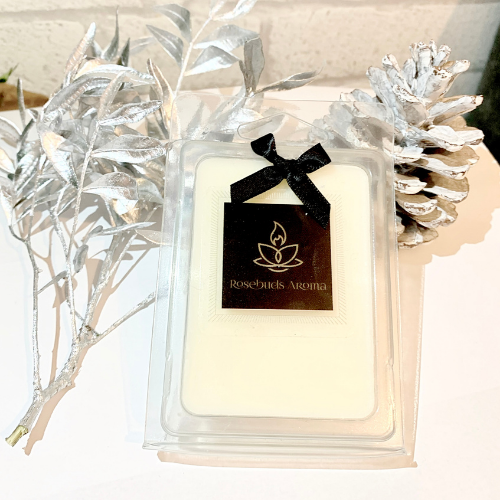 Highly Scented Clamshell Soy Wax Melts | Rosebuds Aroma
